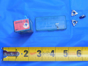 3pcs NEW VARDEX 3IR6RD K20 CARBIDE THREADING INSERTS LAYDOWN INDEXABLE - AJ0676RDT