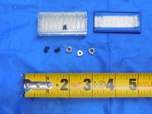 6pcs NEW KOMET W27200100421 K10 CARBIDE TURNING INSERTS INDEXABLE TOOLING - AJ0685RDT