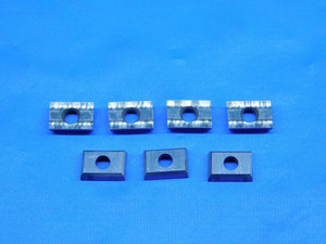 7pcs NEW HEULE GH-C-M-0914 COFA4 MESSER 20 V.N.S. HM-TIN CARBIDE INSERTS - BR4552RDT