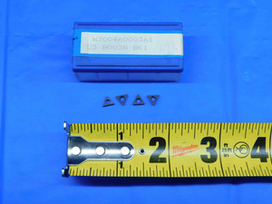 4pcs NEW KOMET W30046000361 U3 8003N BK1 CARBIDE TURNING INSERTS INDEXABLE - BR4548RDT