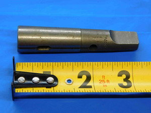 CLEVELAND 780786 SPLIT SLEEVE DRIVER FOR 3/16" DRILL MORSE TAPER #2 MT2 USA MADE - JC3199AB3