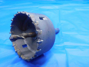 RELTON CARBIDE TIPPED HOLE CUTTER 3" DIAMETER 1/2 SHANK MADE IN USA 3.0 .500 - AJ0847AU4