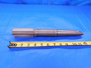 CLEVELAND 1 7/16 OD HSS REAMER MORSE TAPER #4 SHANK 10 FLUTE MT4 1.4375 ONSIZE - CB3747BJ3