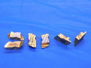 6pcs NEW KENNAMETAL NRD3031L 1114388 KC730 TiN COATED CARBIDE GROOVING INSERTS - CB3784RDT