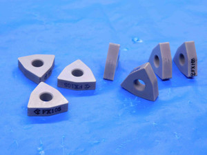 7pcs NEW TUNGALOY WNMA080408 D6089 FX105 CARBIDE INSERTS INDEXABLE TOOLING - CB3821RTD