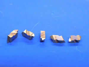 10pcs NEW TOOL-FLO FLTP-2R TF21070J5 GP3 TiN COATED CARBIDE GROOVING INSERTS - CB3852RDT