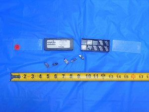 11pcs NEW HORIZON HTN MZ08181401 310 HP CARBIDE GROOVING INSERTS INDEXABLE CNC - AJ0884RDT