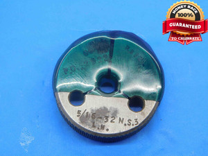 5/16 32 NS 3 LEFT HAND THREAD RING GAGE .3125 GO ONLY P.D. = .2922 L.H. CHECK - DW27682RD