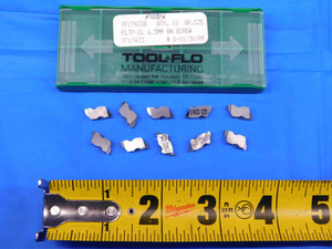 10pcs NEW TOOL FLO TF17433G FLTP-2L TF17433 C25 CARBIDE GROOVING INSERTS - AJ0921RDT