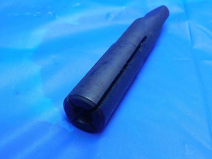 COLLIS 7/16 SPLIT SLEEVE HAND TAP DRIVER MORSE TAPER #2 MT2 .4375 MADE IN USA - AJ0990LVR