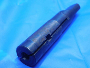 COLLIS 1/4 SPLIT SLEEVE HAND TAP DRIVER MORSE TAPER #2 MT2 .25 MADE IN USA - AJ0989LVR