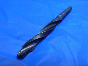 .558 x .750 HSS CARBIDE TIPPED TWIST DRILL BIT MORSE TAPER #2 SHANK MT2 - AJ1095AB3