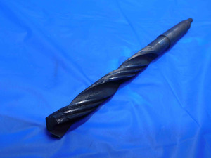 0.62 O.D. HSS TRIPLE MARGIN TWIST DRILL BIT MORSE TAPER #2 SHANK 5.13 LOC MT2 - AJ1094AB3