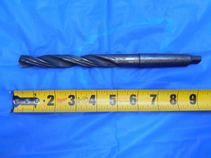 0.62 O.D. HSS TRIPLE MARGIN TWIST DRILL BIT MORSE TAPER #2 SHANK 5.13 LOC MT2 - AJ1094AB3