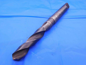 UTD 29/32 O.D. HSS TWIST DRILL BIT MORSE TAPER #3 SHANK 4 1/4 LOC .9062 MT3 - CB3883AB3