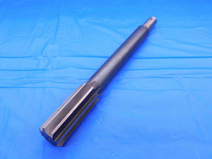 MORSE 1 1/4 O.D. HSS CHUCKING REAMER 8 FLUTE 1.2500 ONSIZE MILLING USA MADE KM1 - CB3864BJ3