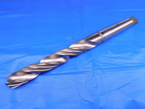 1.223 O.D. HSS TRIPLE MARGIN TWIST DRILL BIT MORSE TAPER #3 SHANK 7 1/2 LOC MT3 - CB3903AB3