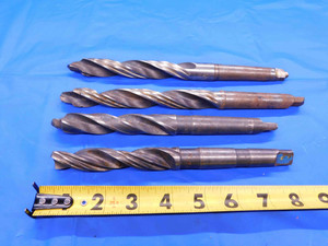 4 PC. LOT OF COUNTERBORE DRILL BITS 3/4 CUT DIA .515 PILOT OD MORSE TAPER #2 MT2 - CB3905AB3