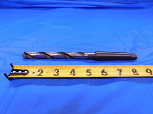 MORSE 0.518 O.D. HSS TWIST DRILL BIT MORSE TAPER #2 SHANK 4" LOC .518 MT2 USA - CB4007LVR