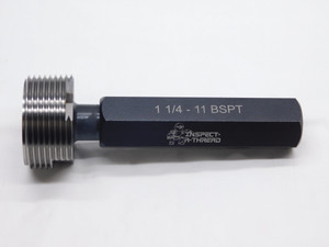 NEW 1 1/4 11 BSPT PIPE THREAD PLUG GAGE 1.25 1.250 1.2500 BRITISH TAPER B.S.P.T. - MS6985LZ