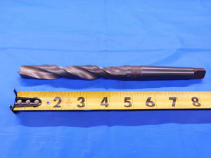 18mm HSS TWIST DRILL BIT MORSE TAPER #2 SHANK 5" LOC 8 7/8 OAL MT2 METRIC CNC - CB4143AN4