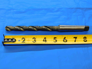 PTD 13mm HSS TWIST DRILL BIT MORSE TAPER #2 SHANK 4 1/4 LOC 9" OAL MT2 USA MADE - JC3358LVR