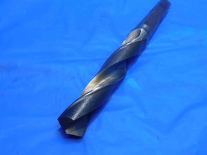 D.R.&T. 1 1/16 O.D. HSS TWIST DRILL BIT MORSE TAPER #3 SHANK 7" LOC 1.0625 MT3 - AJ1405BJ3