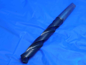 CLEVELAND 1 11/64 O.D. HSS TWIST DRILL BIT MORSE TAPER #4 SHANK 1.1718 MT4 USA - AJ1517BP3