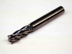 NEW 8mm O.D. 22mm LOC 64mm OAL CARBIDE END MILL 8mm SHANK 4 FLUTE - BR4848MJT