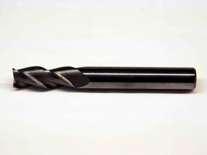NEW 8mm O.D. 22mm LOC 63.75mm OAL CARBIDE END MILL 8mm SHANK 3 FLUTE - BR4843MJT