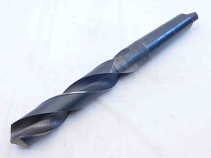1 3/4 O.D. HSS TWIST DRILL BIT MORSE TAPER #5 SHANK 8 1/2 LOC 1.75 MT5 USA
