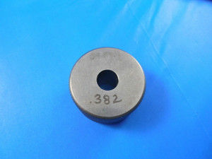 .3820 MASTER PLAIN BORE RING GAGE .3750 +.0070 OVERSIZE 3/8 9.703 mm .382