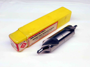 NEW DAGGER HSS-E #18 CENTER DRILL BIT 1/4 O.D. 60 DEGREE COUNTERSINK 3 1/2 OAL - BR4883MJT