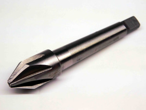 NEW DAGGER 5/8 O.D. 60 DEGREE HSS COUNTERSINK 3 5/8 OAL MORSE TAPER #1 SHANK - BR4879MJT