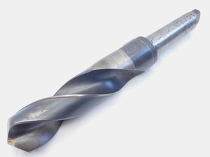 NACHI 2 1/2 O.D. HSS TWIST DRILL BIT MORSE TAPER #5 SHANK 8" LOC 2.5 MT5