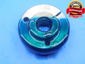 7/8 6 STUB ACME 4G THREAD RING GAGE .875 .8750 GO ONLY P.D. = .8213 INSPECTION - DW28007RD