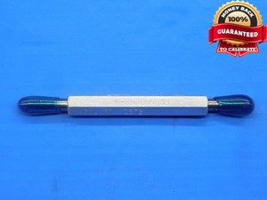 6 60 UNS 3B THREAD PLUG GAGE #6 .138 .1380 GO NO GO P.D.'S = .1272 & .1294 CHECK - DW28119AX4