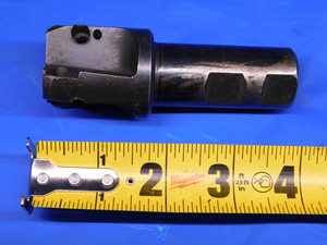 APT-TRIDEX 1 1/2 DIA. 3 7/8 OAL INDEXABLE END MILL 1" SHANK 3 FLUTE 1.5 CNC - BR5042LVR
