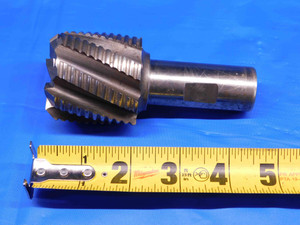 2" O.D. 1 61/64 LOC 4 1/2 OAL ROUGHING HSS END MILL 1" SHANK 8 FLUTE 2.0 CNC - BR5123BY2