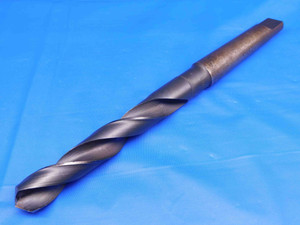 CLE-FORGE 21/32 O.D. HSS TWIST DRILL BIT MORSE TAPER #2 SHANK .6562 MT2 USA - BR5180AN4