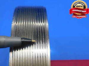 5 1/2 16 UN 2B THREAD PLUG GAGE 5.5 .50 .500 GO NO GO P.D.'S = 5.4594 & 5.4673 - DW28301AZ4
