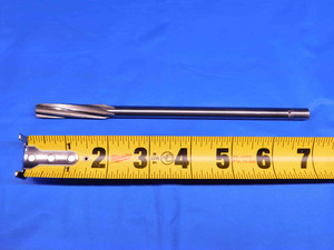 L&I 3/8 O.D. COBALT-PLUS CHUCKING REAMER SPIRAL 6 FLUTE .375 .3750 ONSIZE USA - BR5317OB4