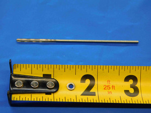 0.0787 O.D. HSS CHUCKING REAMER 4 FLUTE .0787 5/64 .0938 -.0151 UNDERSIZE 2 mm - JC3680OB4