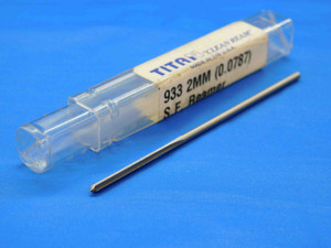 TITAN 0.0787 OD HSS CHUCKING REAMER 4 FL .0787 5/64 .0938 -.0151 UNDERSIZE 2 mm - JC3670OB4