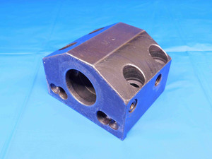 1 1/2 I.D. BORING BAR LATHE TURRET TOOL HOLDER BLOCK 45mm X 80mm BOLT PATTERN - BR5344BA4