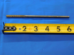 GLENBARD 0.2367 OD HSS REAMER 6 FL .2367 15/64 .2500 -.0133 UNDERSIZE 6 mm USA - JC3682OB4