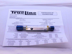 CERTIFIED 1/2 20 UNF 3B STI HELICOIL THREAD PLUG GAGE .5 GO NO GO = .5325 .5357 - DW28451TLC