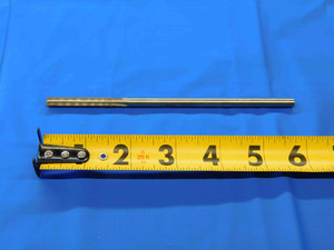 0.2441 O.D. HSS CHUCKING REAMER 6 FLUTE .2441 1/4 .2500 -.0059 UNDERSIZE CNC - JC3736OB4