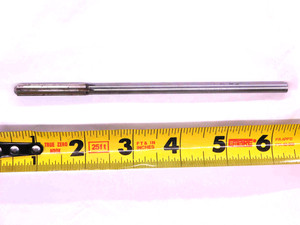 0.265 OD HSS REAMER 1/4 SHANK 6 FL .265 .2650 17/64 .2500 +.0150 OVERSIZE 0.25 - JC3732OB4