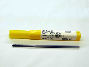 NEW L&I 0.123 O.D. HSS REAMER 4 FLUTE .123 .1230 1/8 .1250 UNDERSIZE 3 mm USA - JC3792LAI